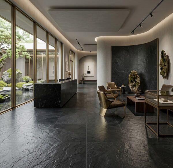 Royal Rustic Black Tiles 60by60